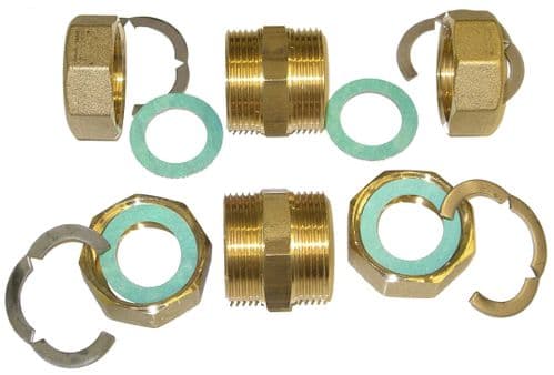 DN25 to DN25 coupling set