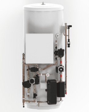 Mitsubishi Pre-plumbed Standard Cylinder with R32 Ecodan Package