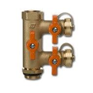 PAW Flush & fill unit for copper pipe 22mm