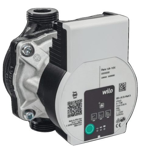 Wilo PARA pump 25-130/8-75 SC