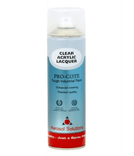Aerosol Solutions Pro-Cote Clear Lacquer Aerosol Spray Paint