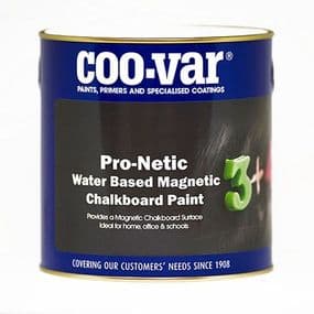 Coo-Var Pro-Netic Water Based Magnetic Chalkboard Paint | paints4trade.com