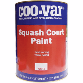 Coo-Var Squash Court Paint | paints4trade.com