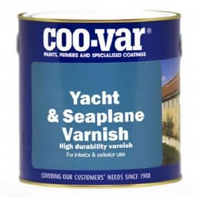 Coo-Var Yacht & Seaplane Varnish | www.paints4trade.com
