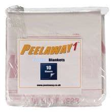 PeelAway 1 Spare Blankets Pack of 10