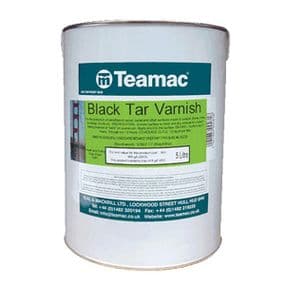 Teamac Black Tar Varnish | www.paints4trade.com